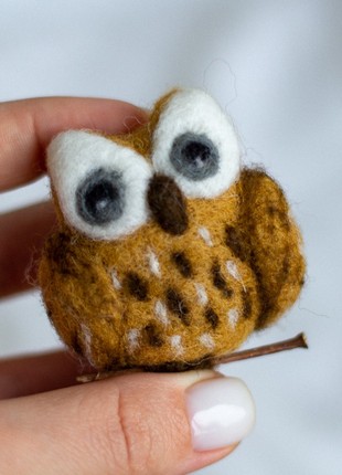 Felted Owl4 photo