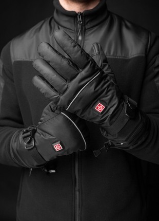 BEZET HEATED TACTICAL GLOVES BLACK8 photo