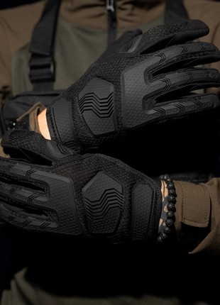 Tactical gloves bezet protective black