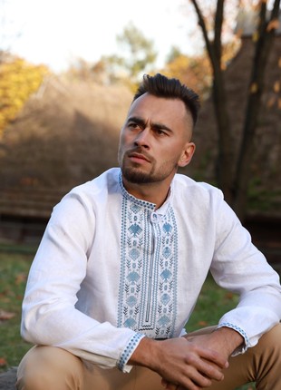 Bayraktar embroidery is blue2 photo