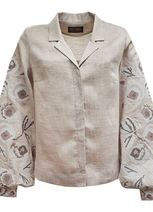 Shirt blazer VINTAGE ROSES1 photo