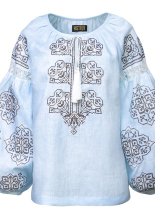 Vyshyvanka shirt HISTROV ” Ajour”4 photo