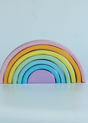 Children's wooden toy Rainbow8 photo