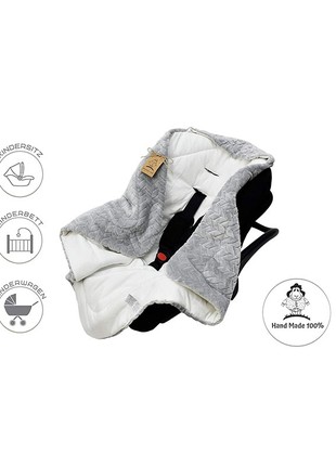 Universal, soft  blanket for newborns for pram, baby seat2 photo