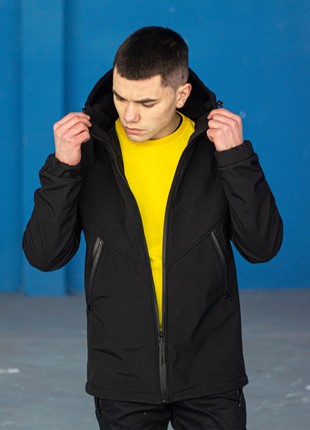 Men's jacket Protection Soft Shell black Custom Wear5 photo