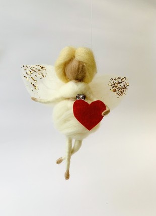 Cupid angel with heart8 photo