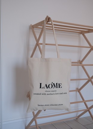 Linen shopper + linen little bag