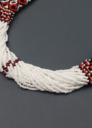 Layered necklace handmade jewelry for women3 photo