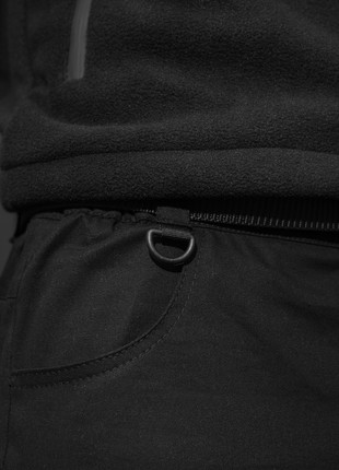 Warm cargo trousers BEZET Cartridge black8 photo