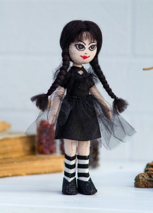 Handmade doll Wednesday4 photo