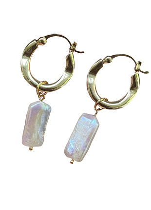 Kongo earrings with pearls
