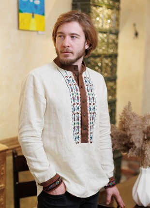 Men's embroidered shirt "Kugut"
