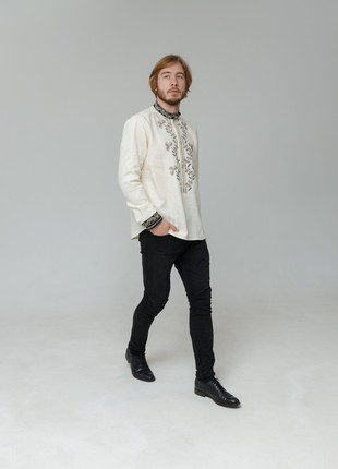 Men's embroidered shirt "Ornament"3 photo
