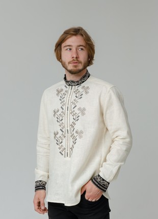 Men's embroidered shirt "Ornament"