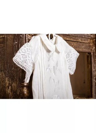 Christening dress HISTROV Gloria 0 months 86 cm ivory 194034 photo