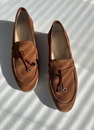 Rufous suede loafers3 photo