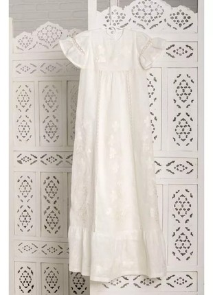 Christening dress HISTROV Isabella 0 months 110 cm Ivory 194022 photo