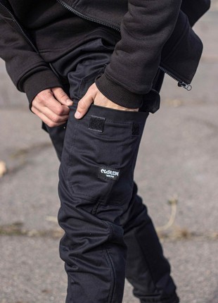 Pants Winter Cargo Premium Black Custom Wear3 photo