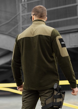 Tactical set (Fleece jacket BEZET khaki, Tactical cargo pants BEZET Chaplain khaki)10 photo