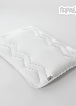 PILLOW FOR CHILDREN COMFORT TM PAPAELLA 40X60 CM ZIGZAG/WHITE7 photo