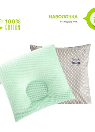 PILLOW CHILDREN'S ORTHOPEDIC TM PAPAELLA D-7.5 CM MINT9 photo
