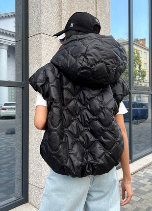 Women's vest in black color4 photo