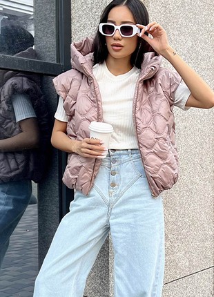 Women's vest in pink color1 photo