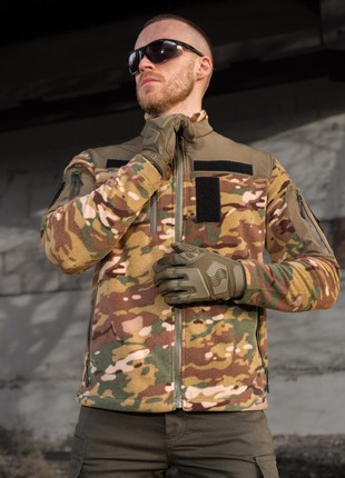 Fleece jacket BEZET Soldier camo1 photo