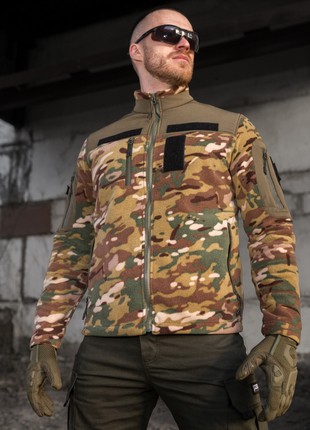 Fleece jacket BEZET Soldier camo2 photo