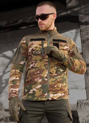Fleece jacket BEZET Soldier camo3 photo