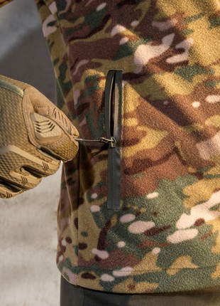 Fleece jacket BEZET Soldier camo7 photo