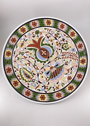 Decorative plate «Branch with pomegranate»