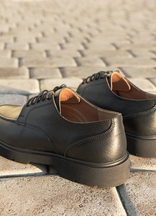 Black men's shoes. Light and comfortable shoes Bims 5894 photo