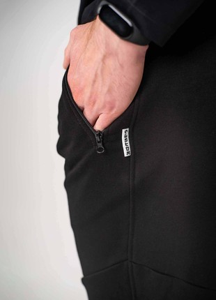 Oversized sports pants black Custom Wear5 photo