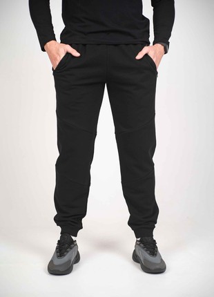 Oversized sports pants black Custom Wear1 photo
