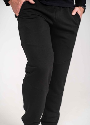 Oversized sports pants black Custom Wear7 photo