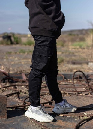 Pants without padding Cargo Premium black Custom Wear2 photo