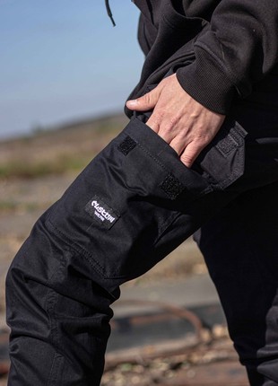 Pants without padding Cargo Premium black Custom Wear4 photo