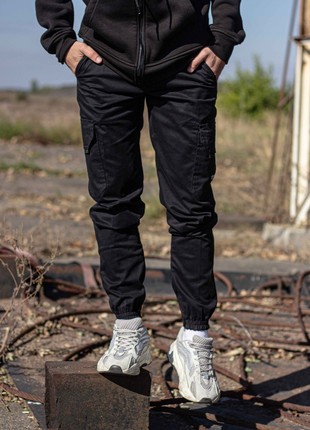 Pants without padding Cargo Premium black Custom Wear6 photo