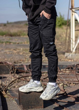 Pants without padding Cargo Premium black Custom Wear1 photo