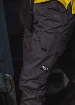 Pants without padding Cargo Premium grey Custom Wear3 photo