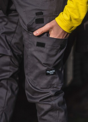 Pants without padding Cargo Premium grey Custom Wear4 photo
