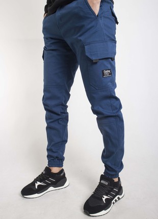 Pants without padding Cargo Premium dark blue Custom Wear