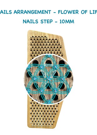Oh! SADHU Board for Yoga from Natural Oak Wood, Foot Shape, Natural Wood Yin Yang7 photo