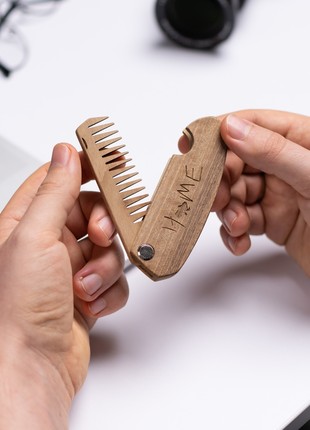Wooden Beard Comb Home2 photo
