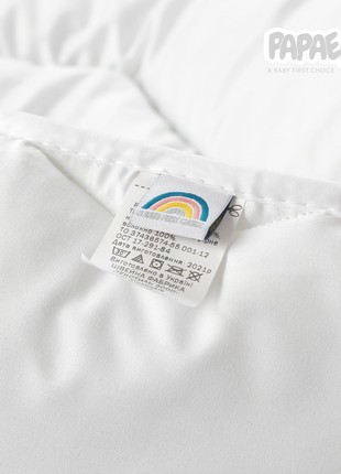 BLANKET COMFORT TM PAPAELLA 100X135 CM ZIGZAG/WHITE6 photo