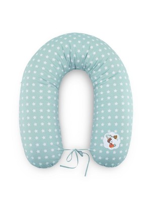 Nursing pillow, pillow for pregnancy TM SEI DESIGN 30x190 cm mint