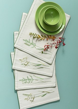 Table napkins set "Field Herbs"