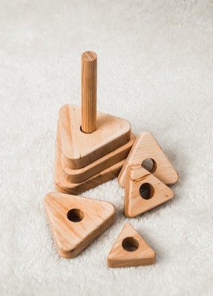 Triangle Stacking Toy4 photo
