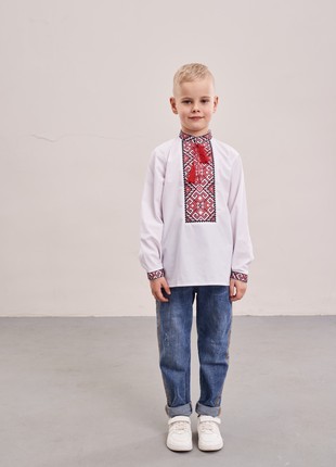 Classic embroidery for a boy "Ornament"2 photo